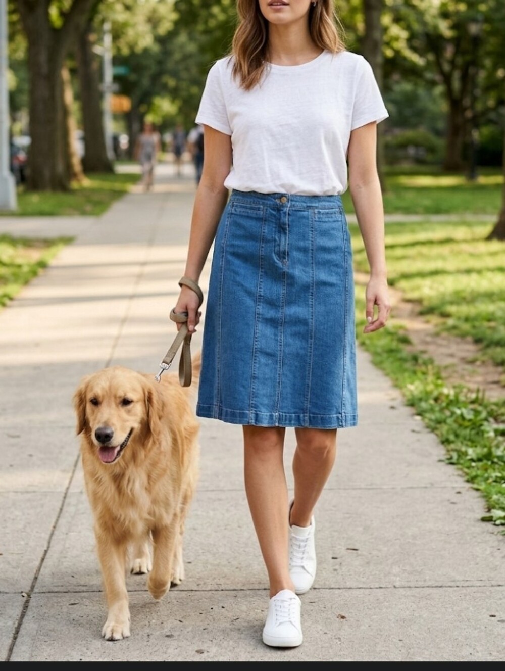 Vtg a-line denim jean Skirt sz 4 Jones sport Yellowstone